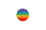Fidget popper - arc-en-ciel