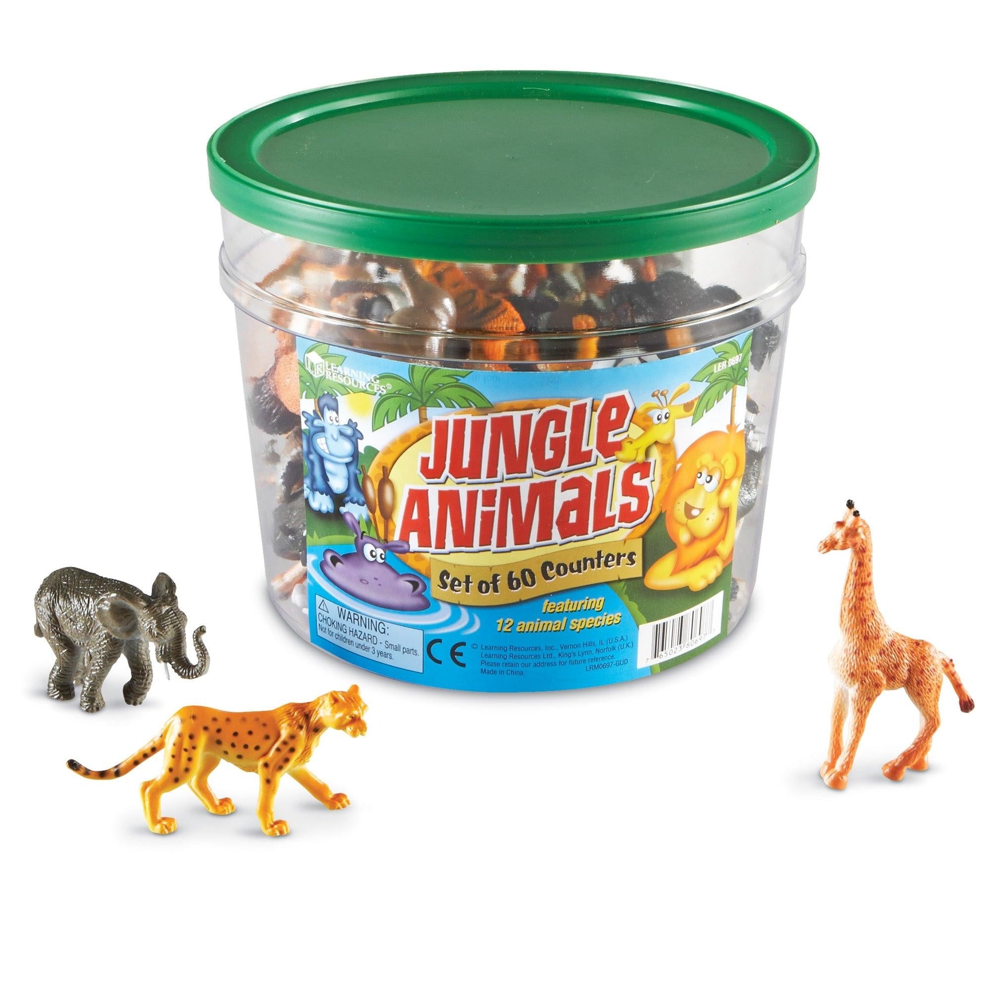 Wilde dieren sorteerset (levensecht)