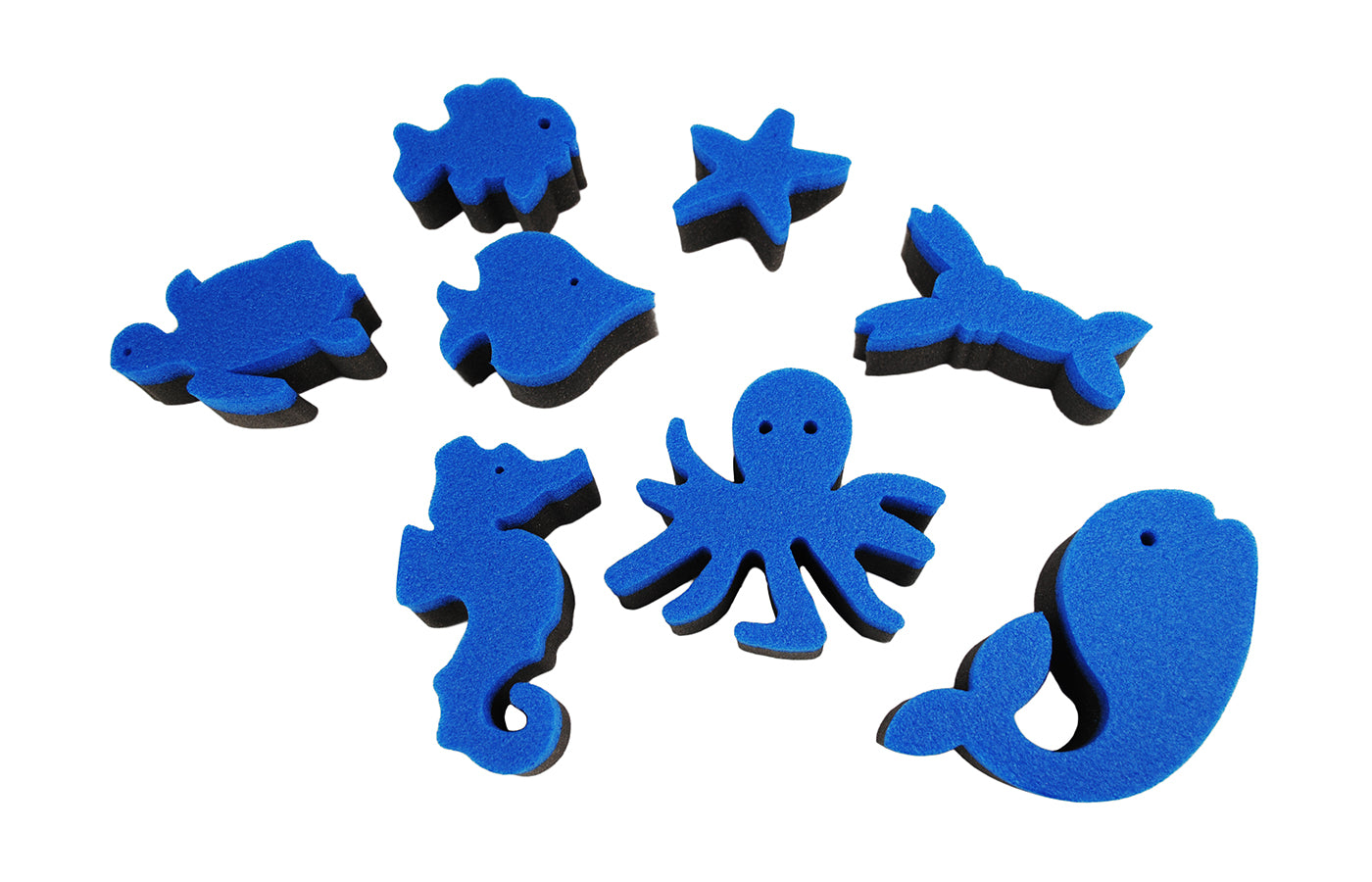 Stempel sponzen - onderwater dieren (8)