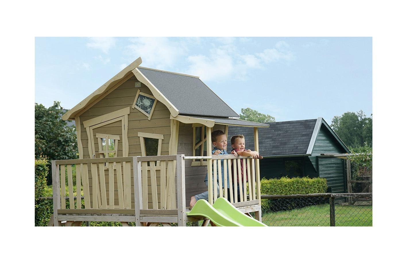 Houten speelhuis - Crooky 550