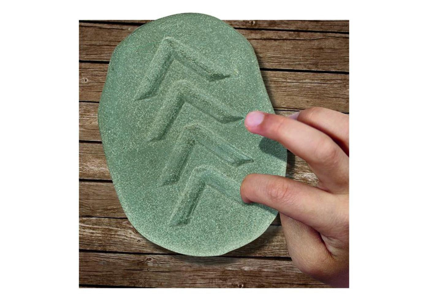 Voel schrijfpatroon stenen