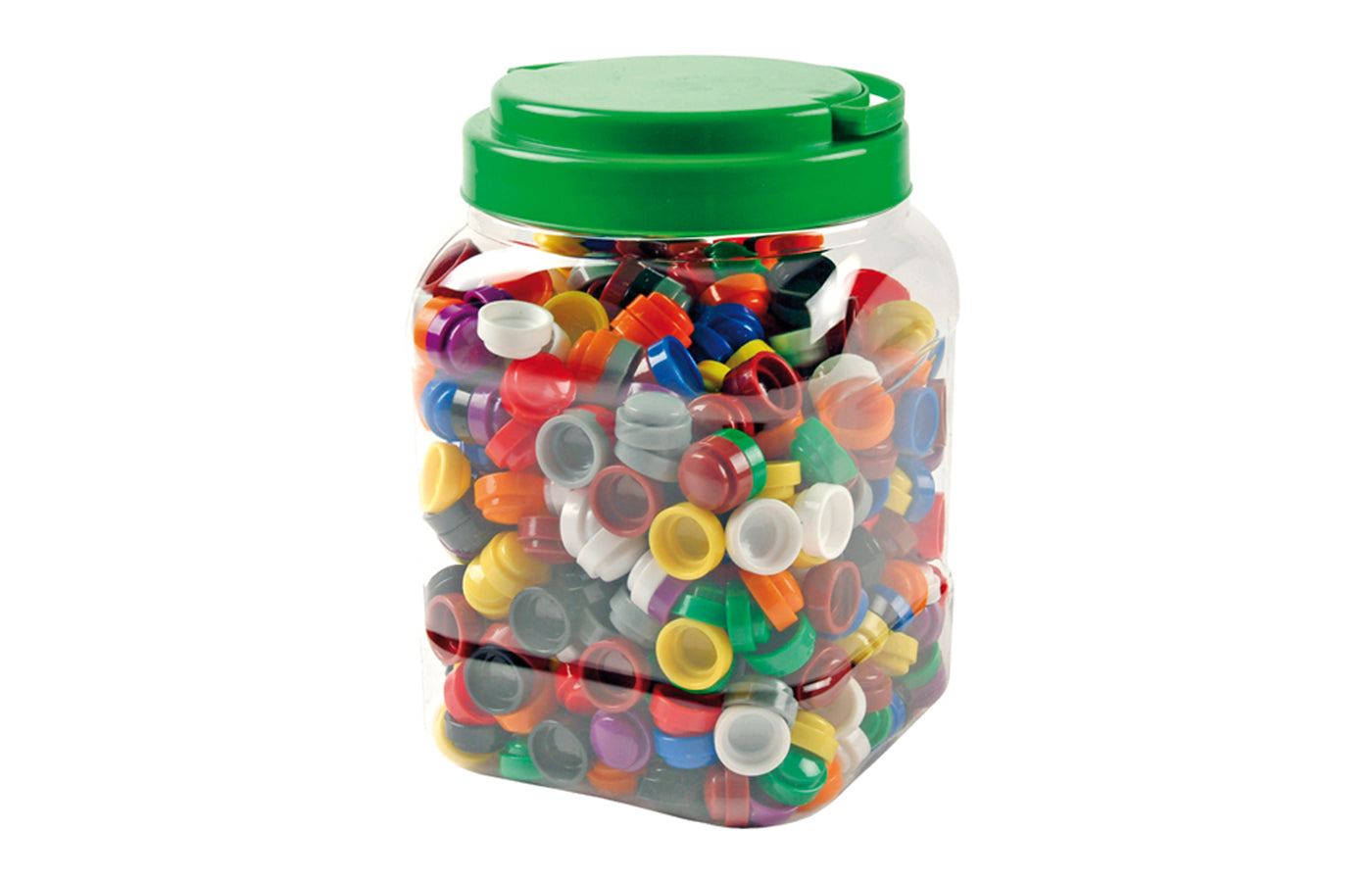 Gekleurde stapeldopjes (500)