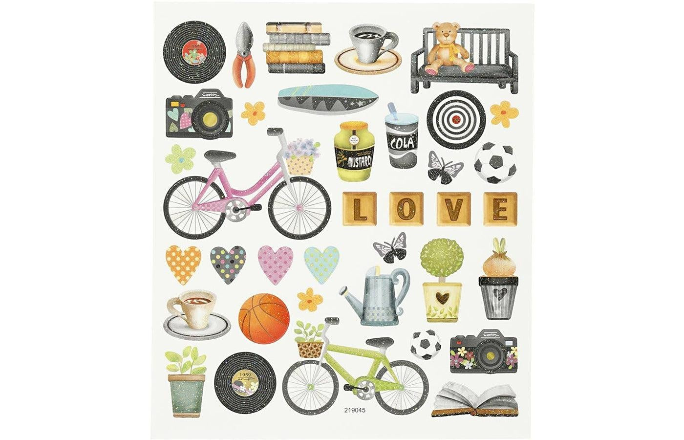 Stickers - vrije tijd