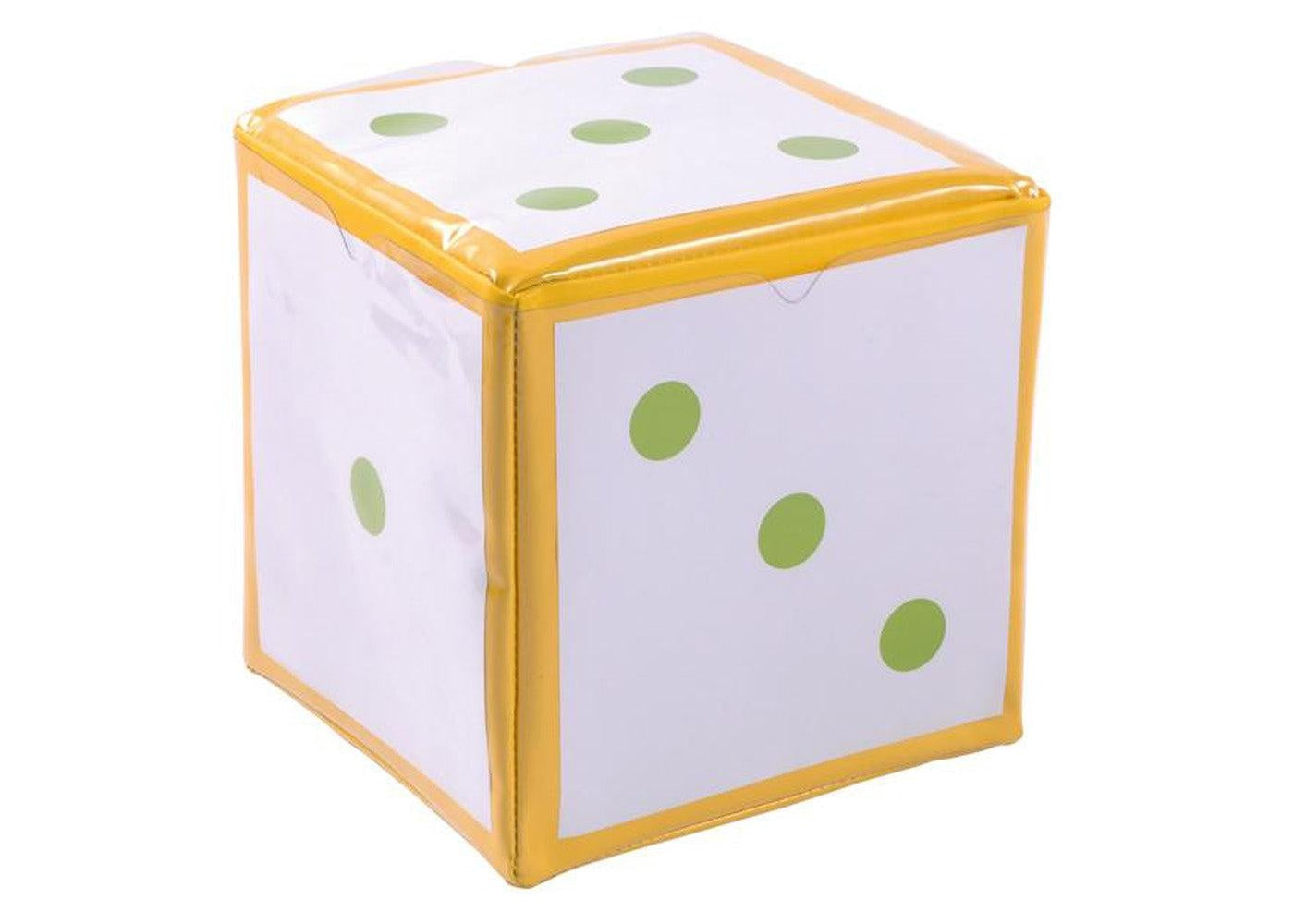 Grote dobbelsteen met insteekhoezen