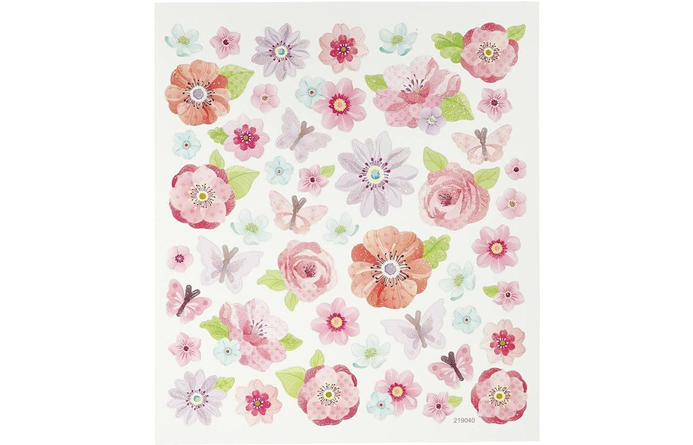 Stickers - lente bloemen 2