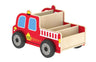 Boekenkast brandweerwagen