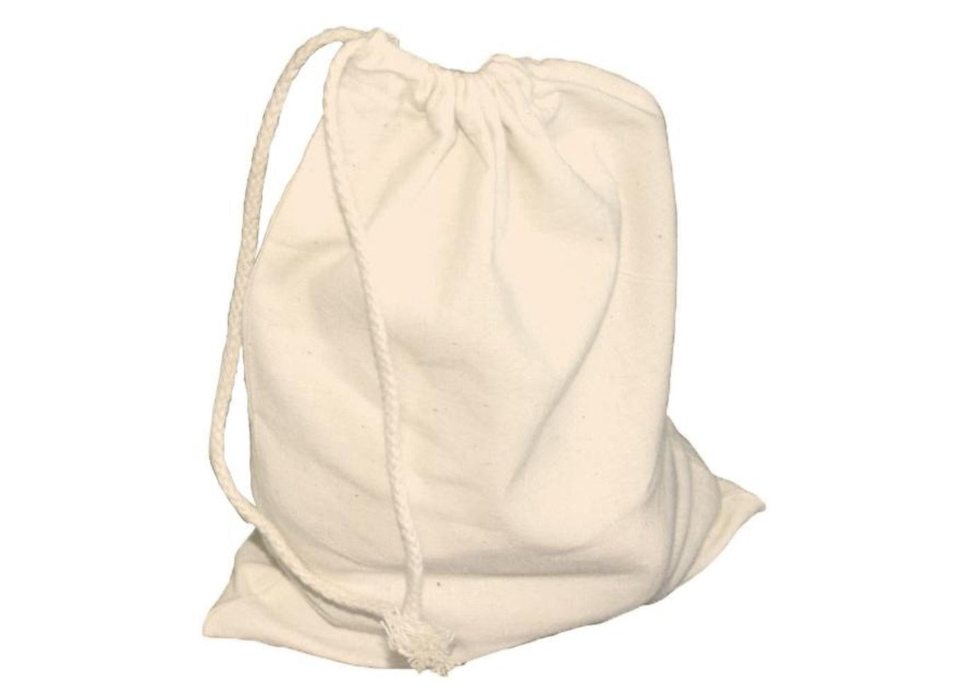 Katoenen zak met trekkoord