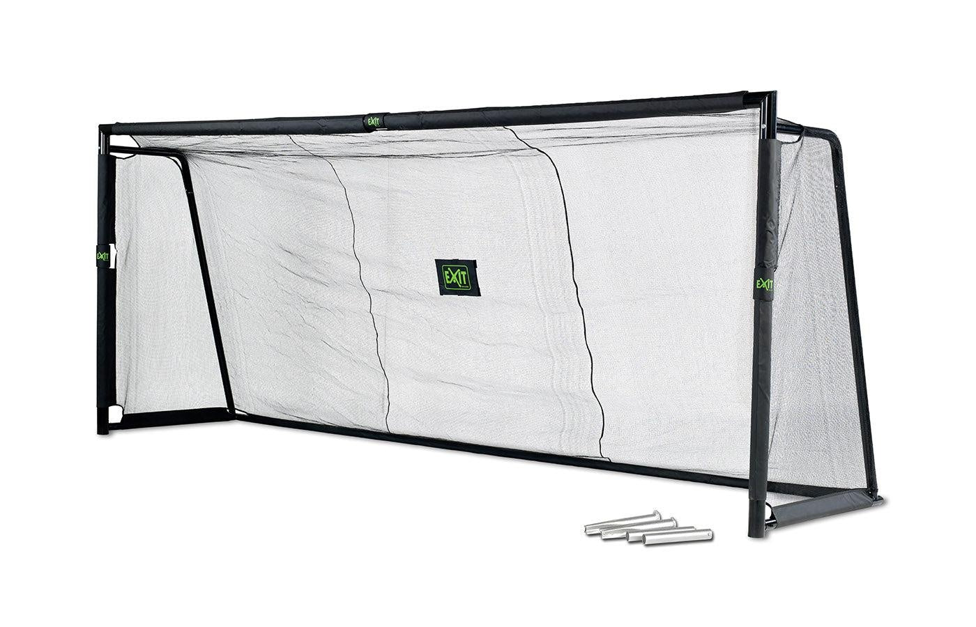 Voetbaldoel (staal - groot - zwart)