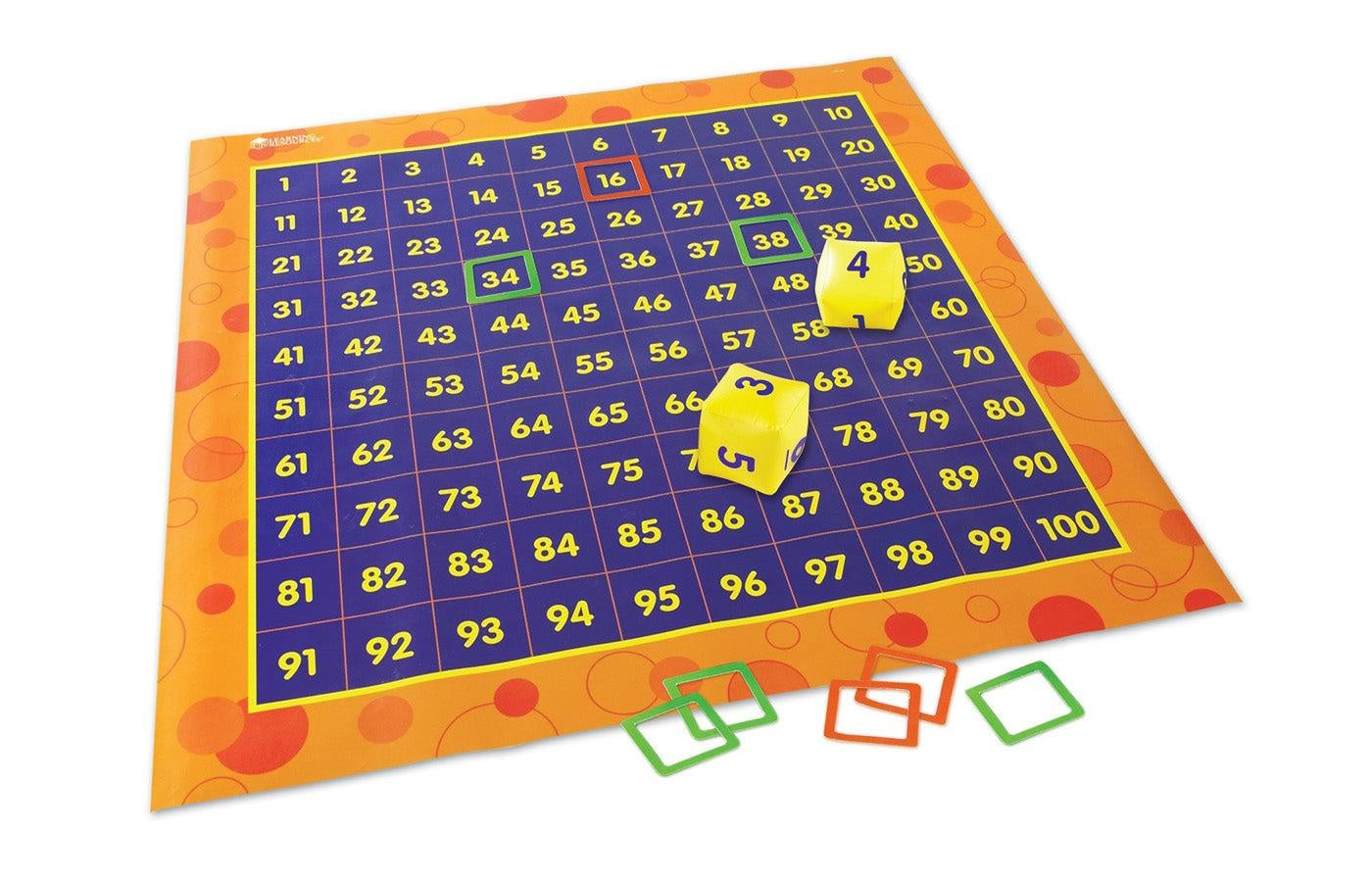 Vloermat met getallen (1-100)