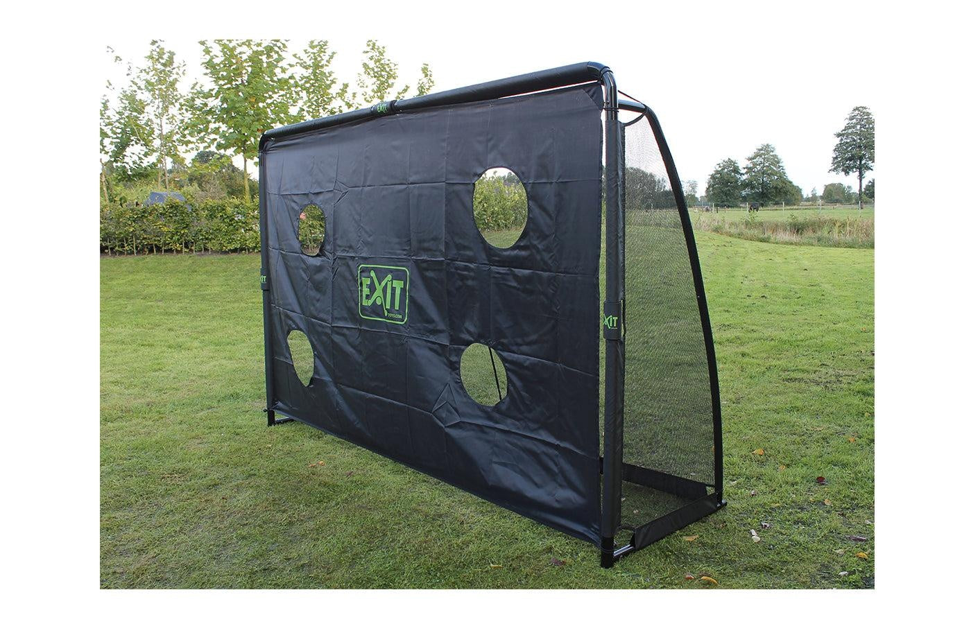 Voetbaldoel (staal - zwart)