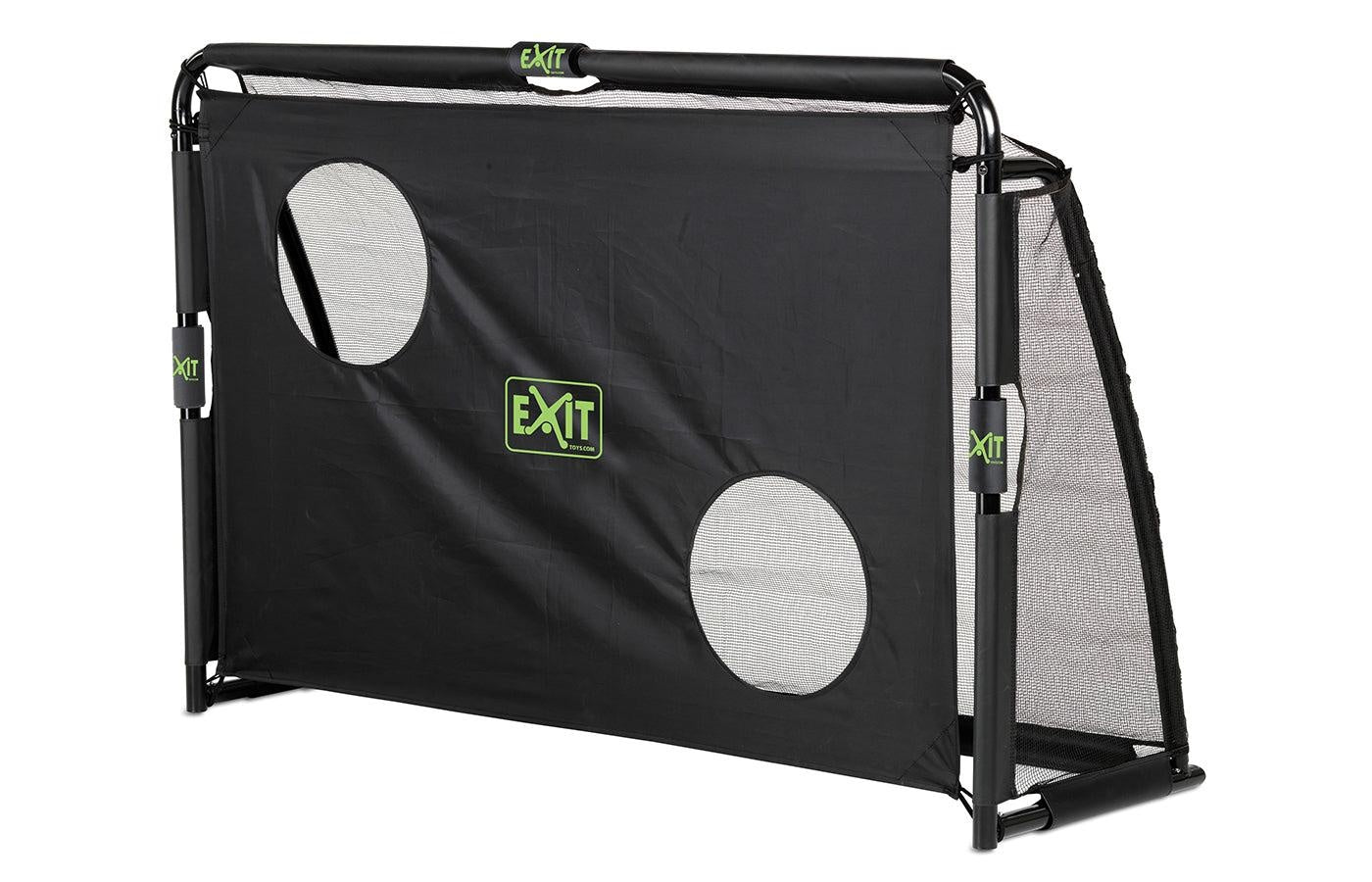 Voetbaldoel (staal - zwart)