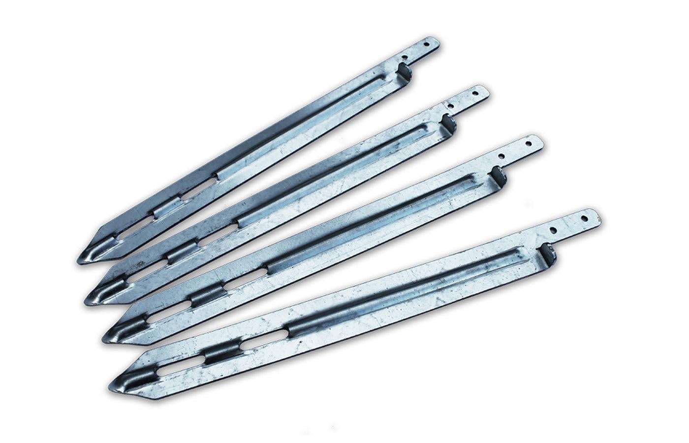 Ankerset voor speeltoestellen en speelhuisjes (set van 4)