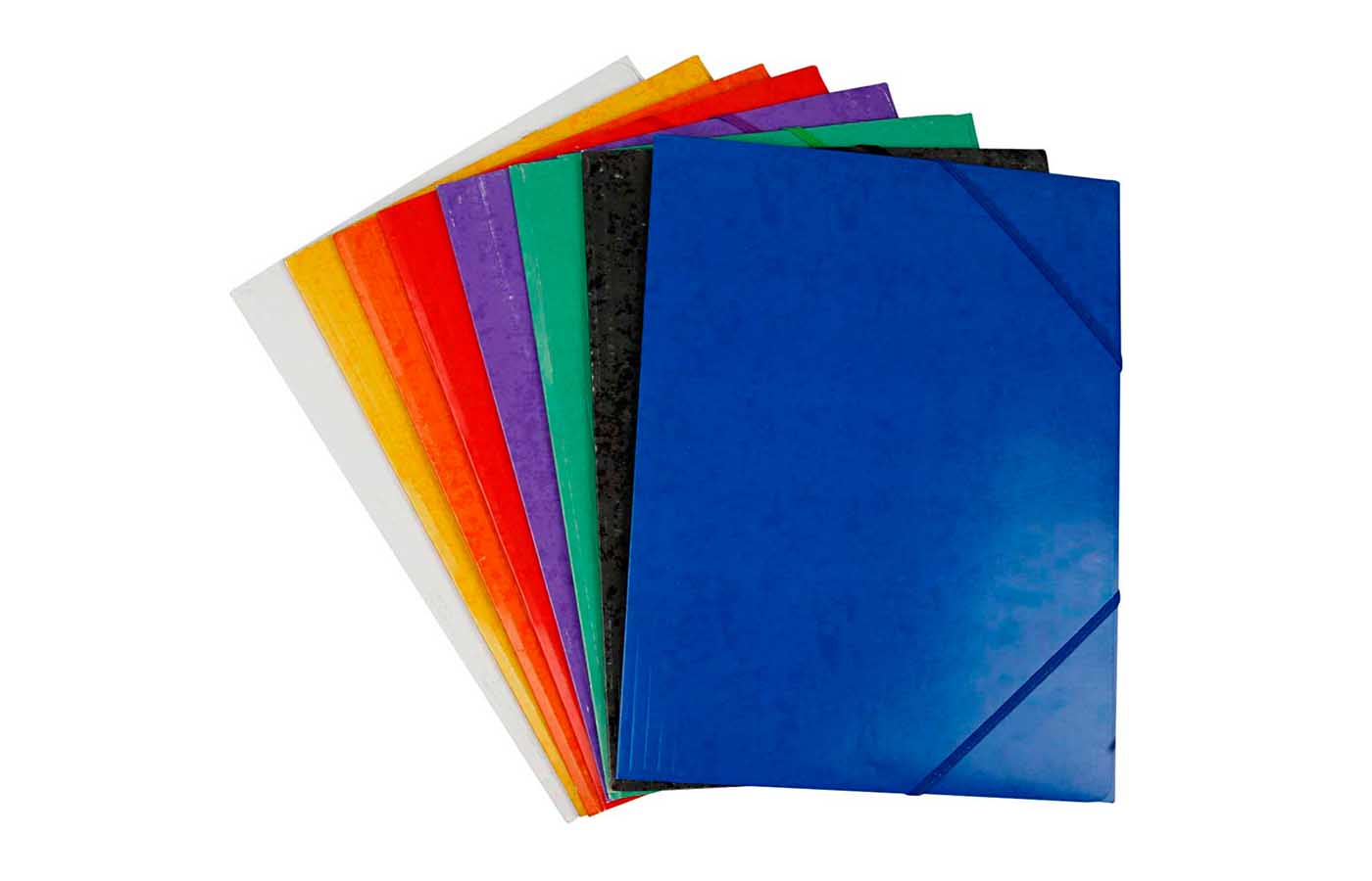 Map met flap en elastieken (A4)