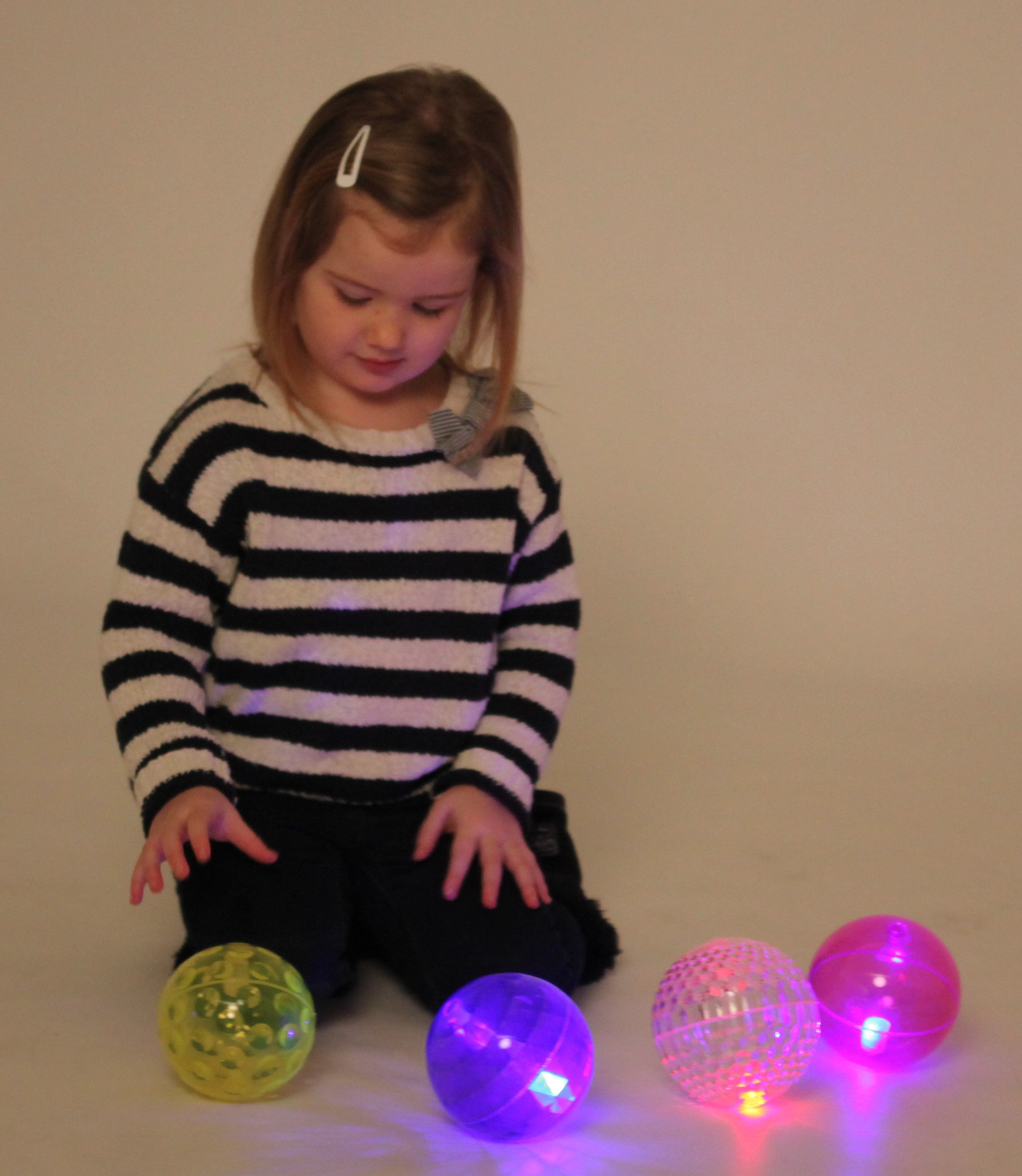 Lichtgevende botsballen