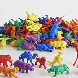 Wilde dieren sorteerset