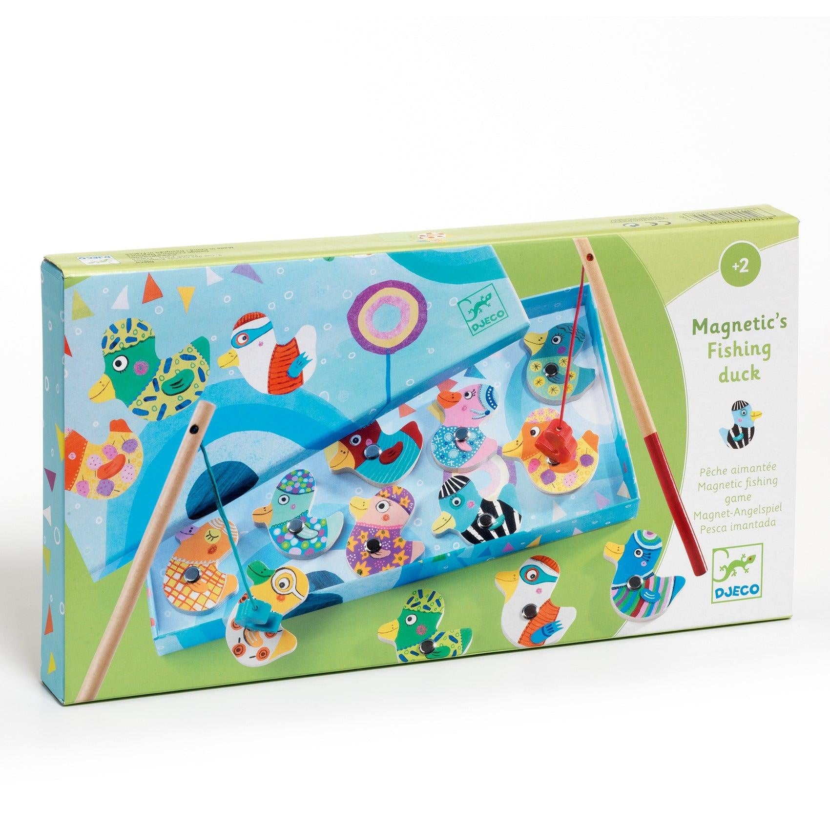 Magnetisch visspel - eenden vissen