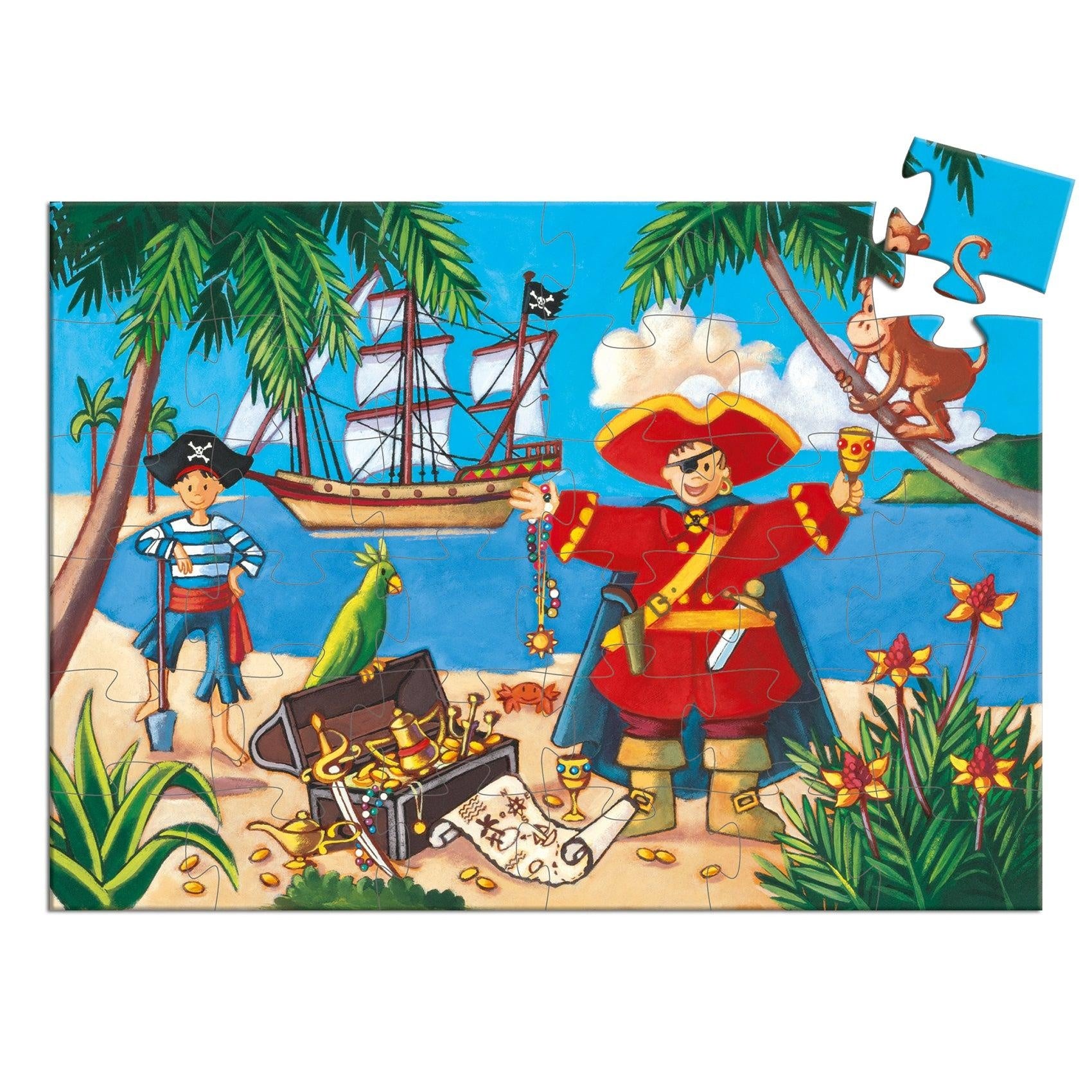 Puzzel - piraten