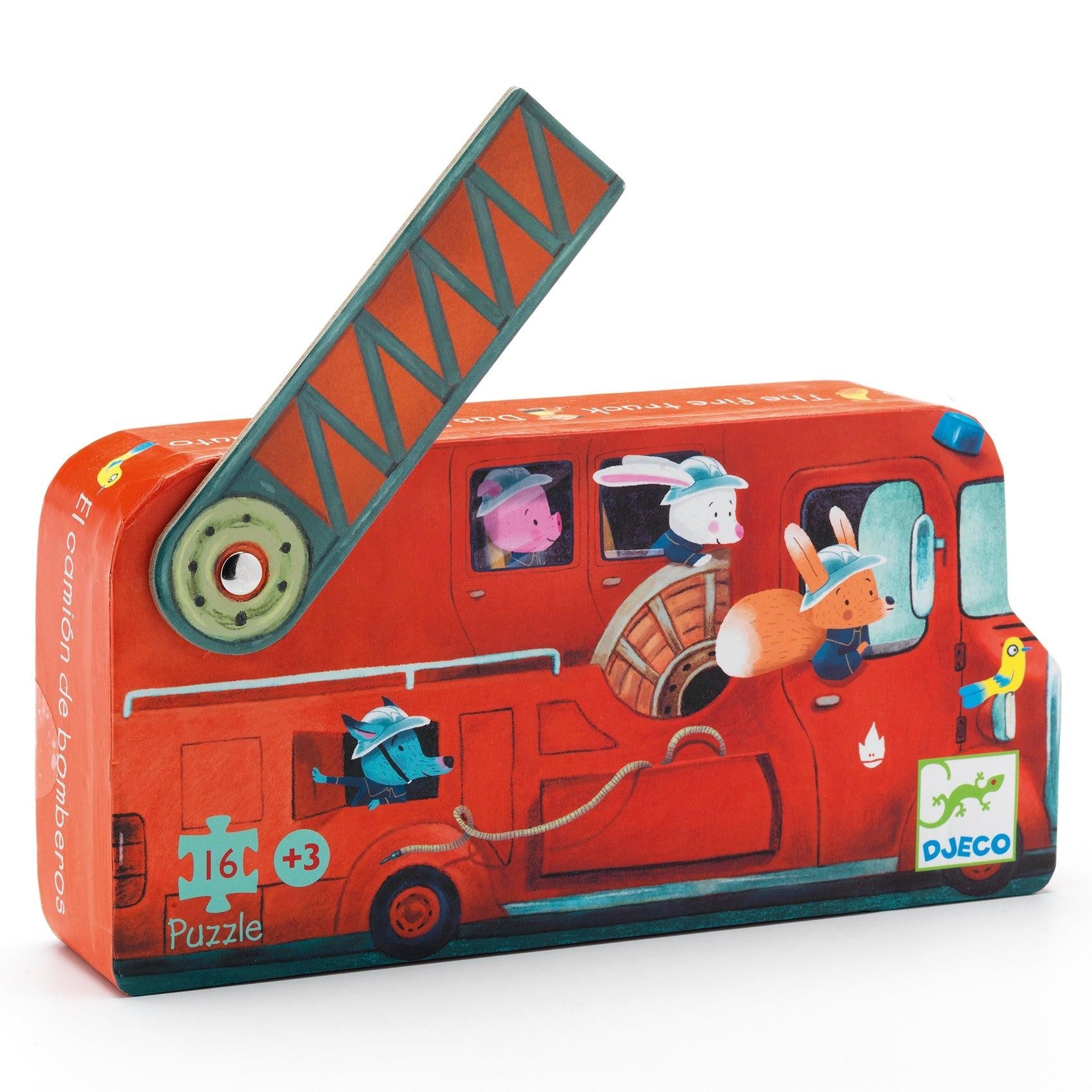 Puzzel - brandweerwagen