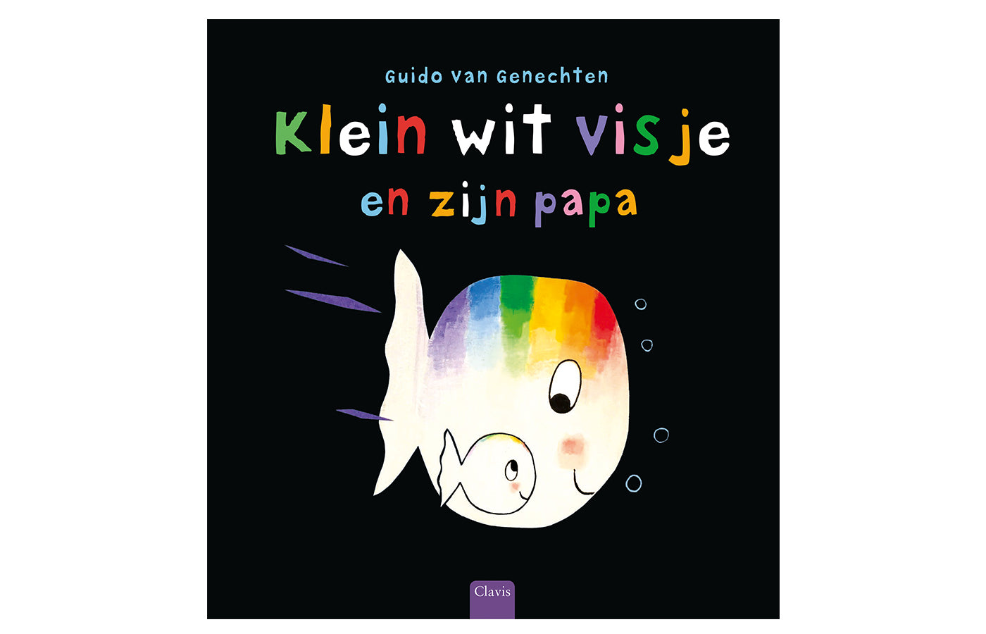 Klein wit visje en zijn papa - Van Genechten
