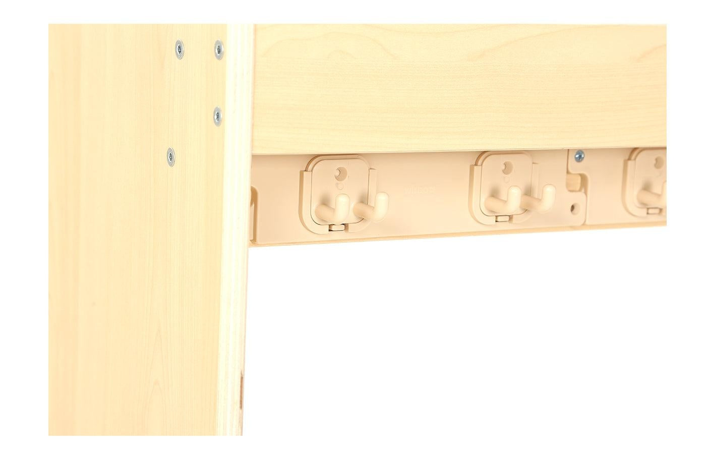 Verrolbaar kapstokmeubel