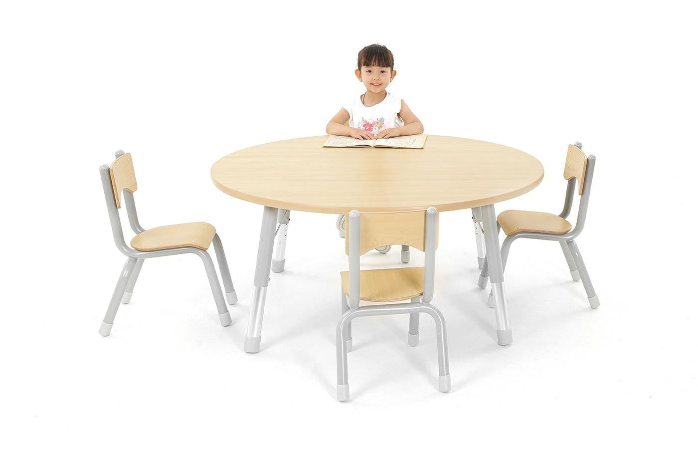 Tafel - rond (hoogte verstelbaar)
