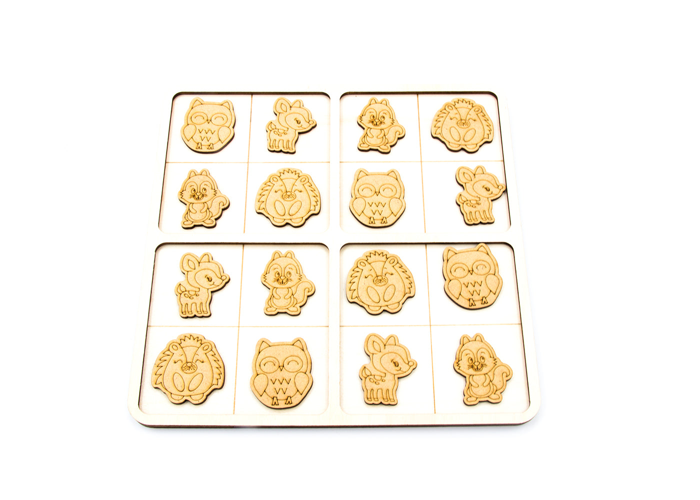 Sudoku - bosdieren