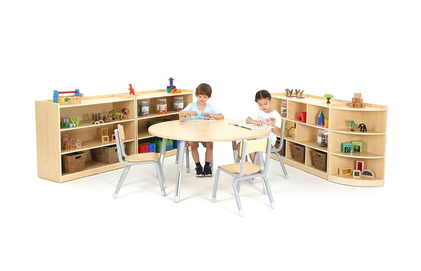 Tafel - rond (hoogte verstelbaar)