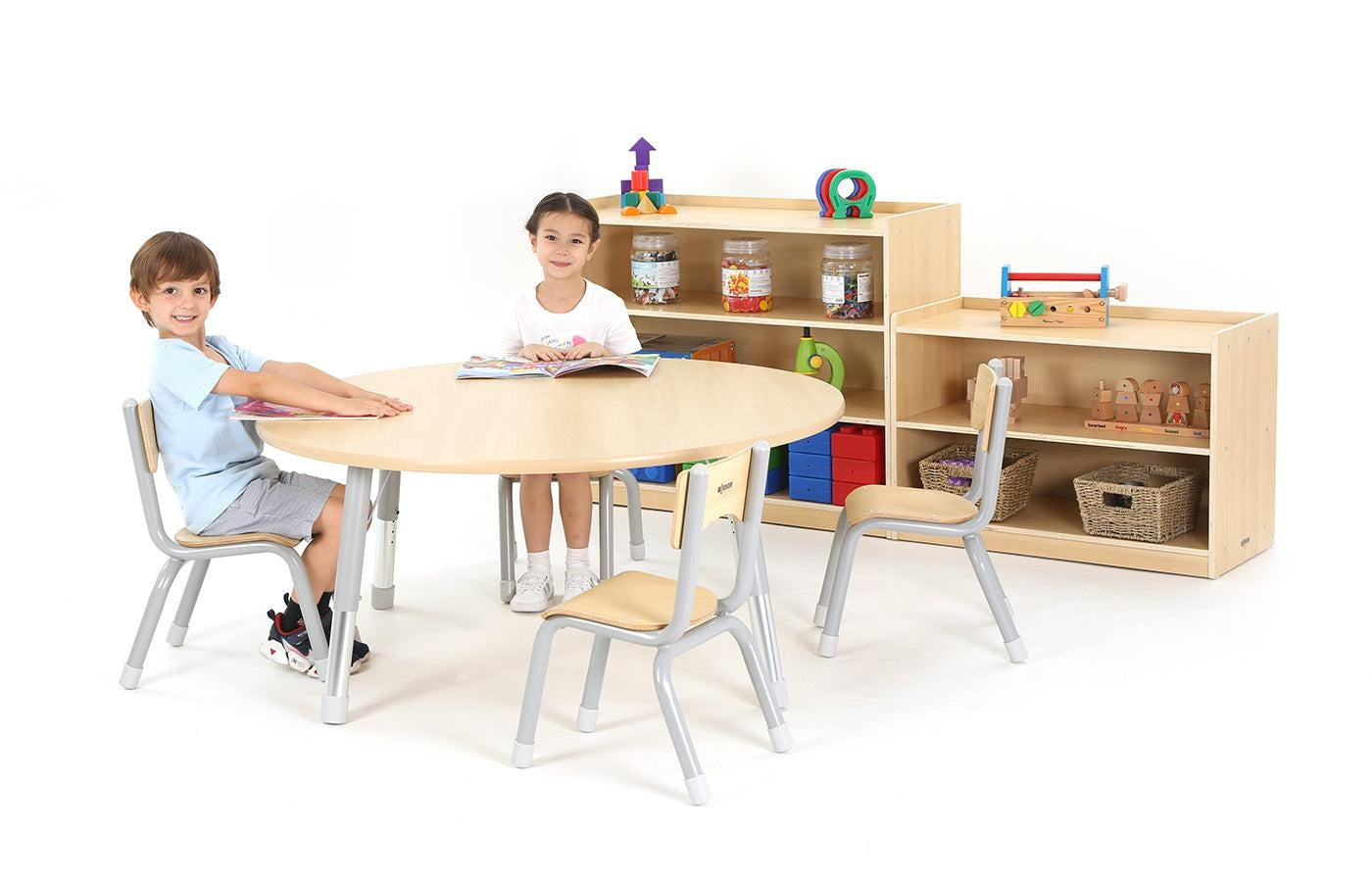 Tafel - rond (hoogte verstelbaar)