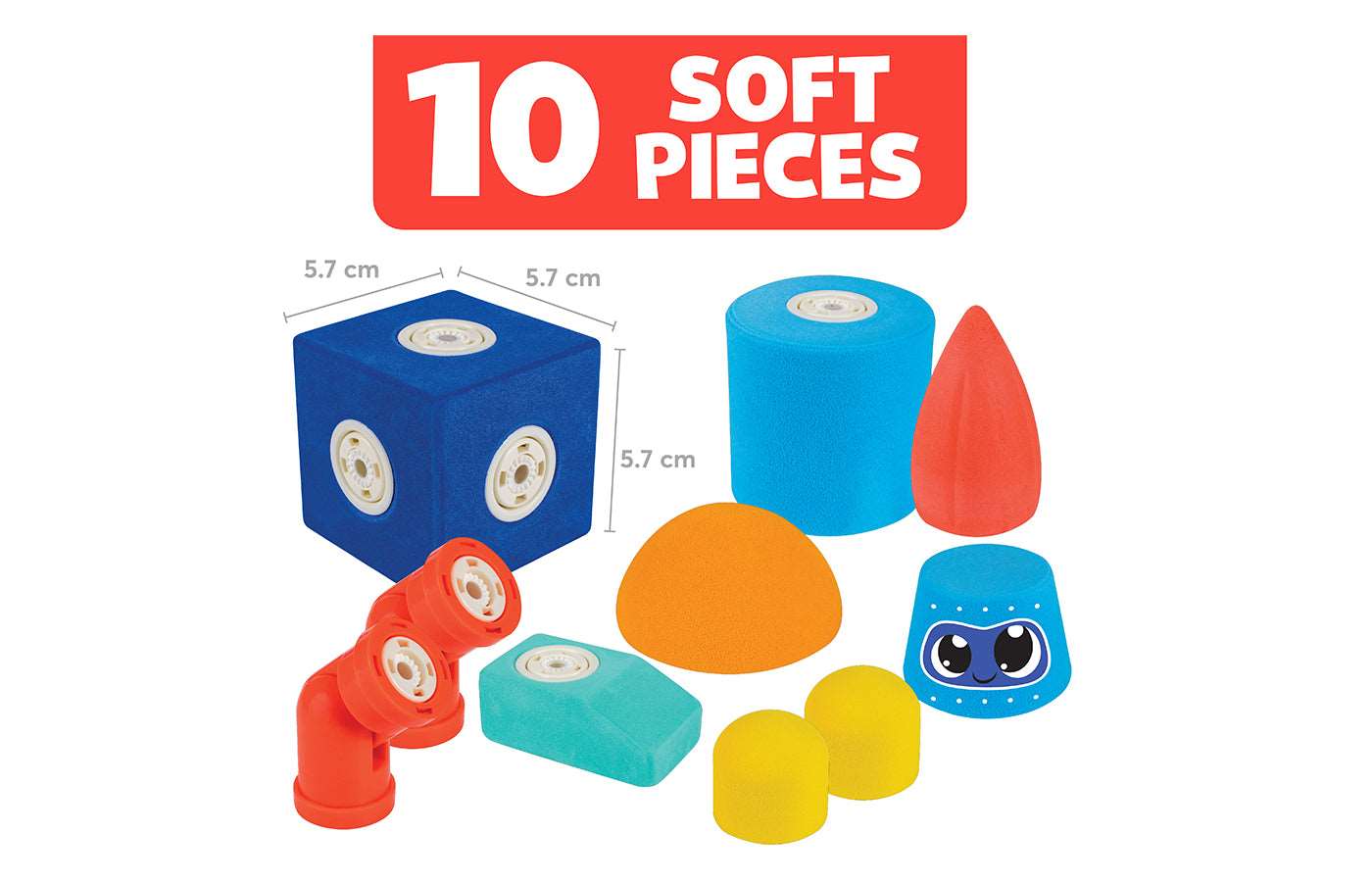 Blockaroo - robot - 10 stuks