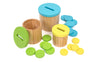 Kleur-sorteer-potten (schijven)