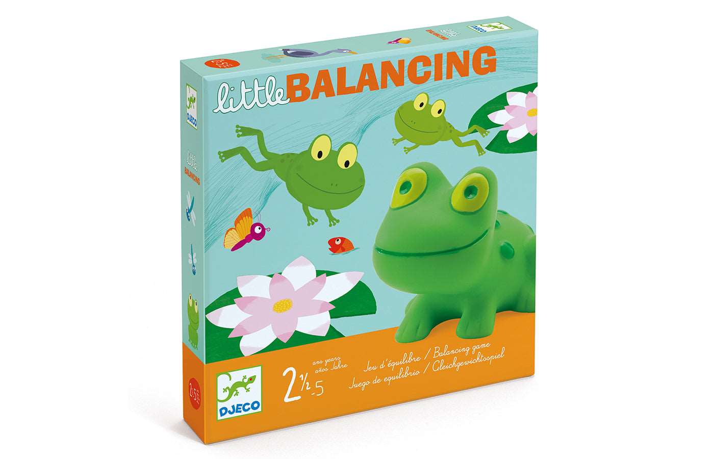 Balanceerspel - kikkers