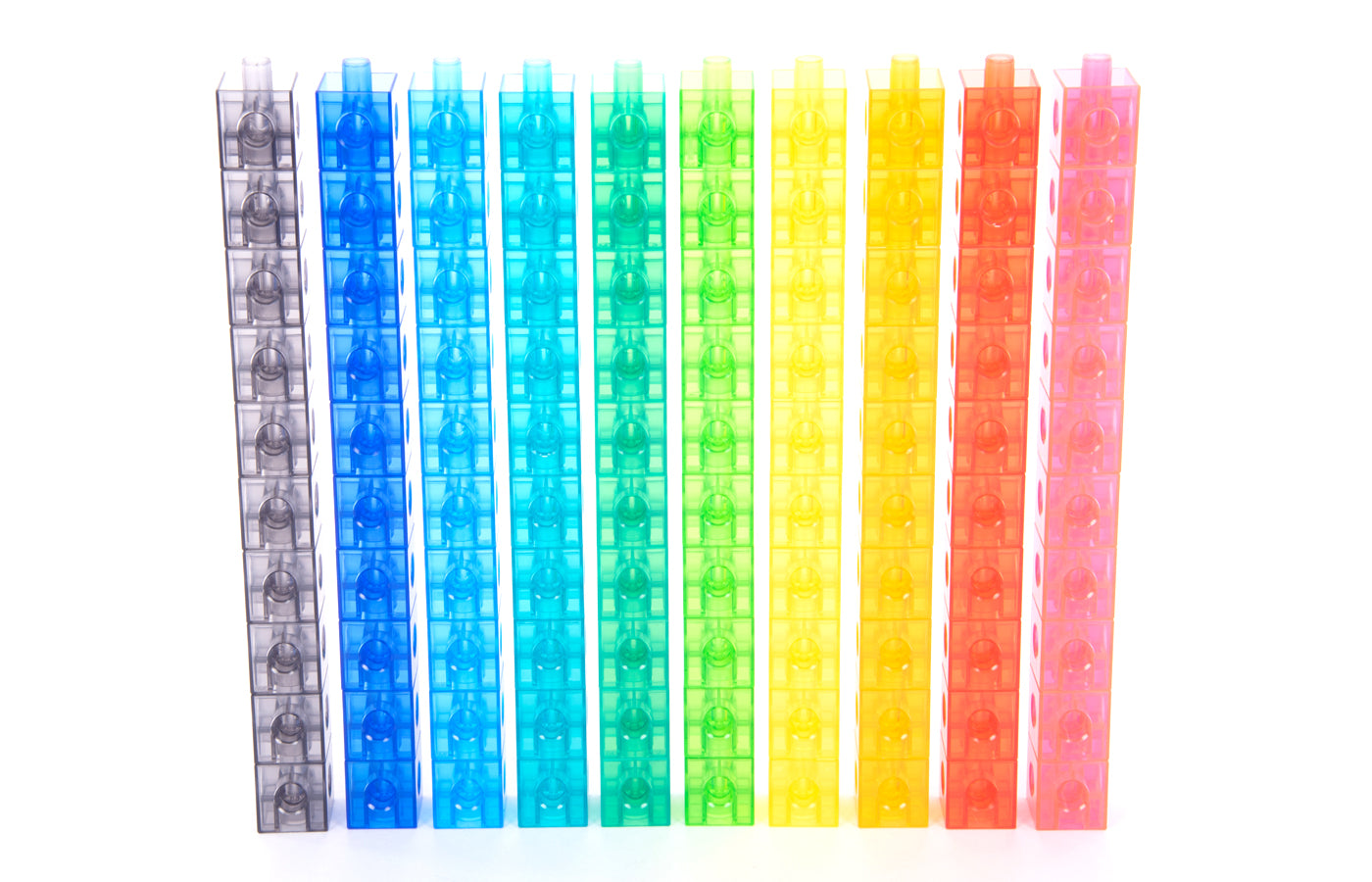 Transparante Linking cubes