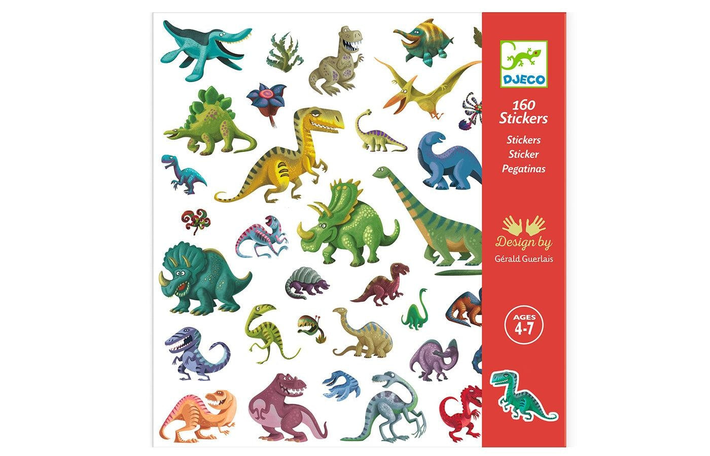 Stickers - dinosaurussen