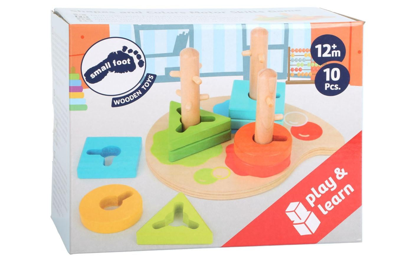 Kleuren en vormen oriëntatiespel