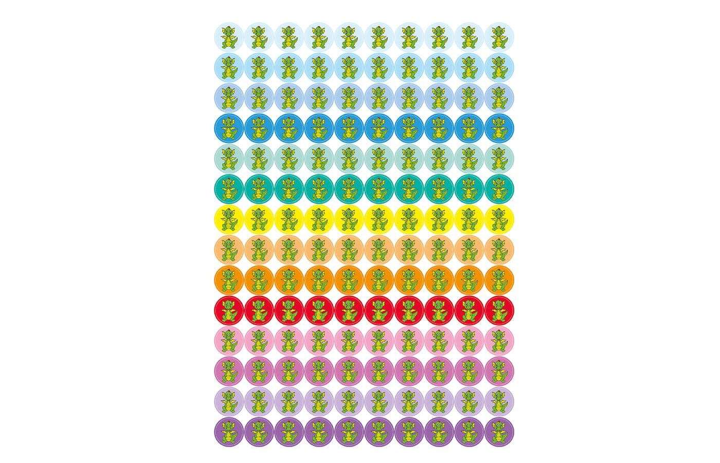 Beloningsstickers - draak