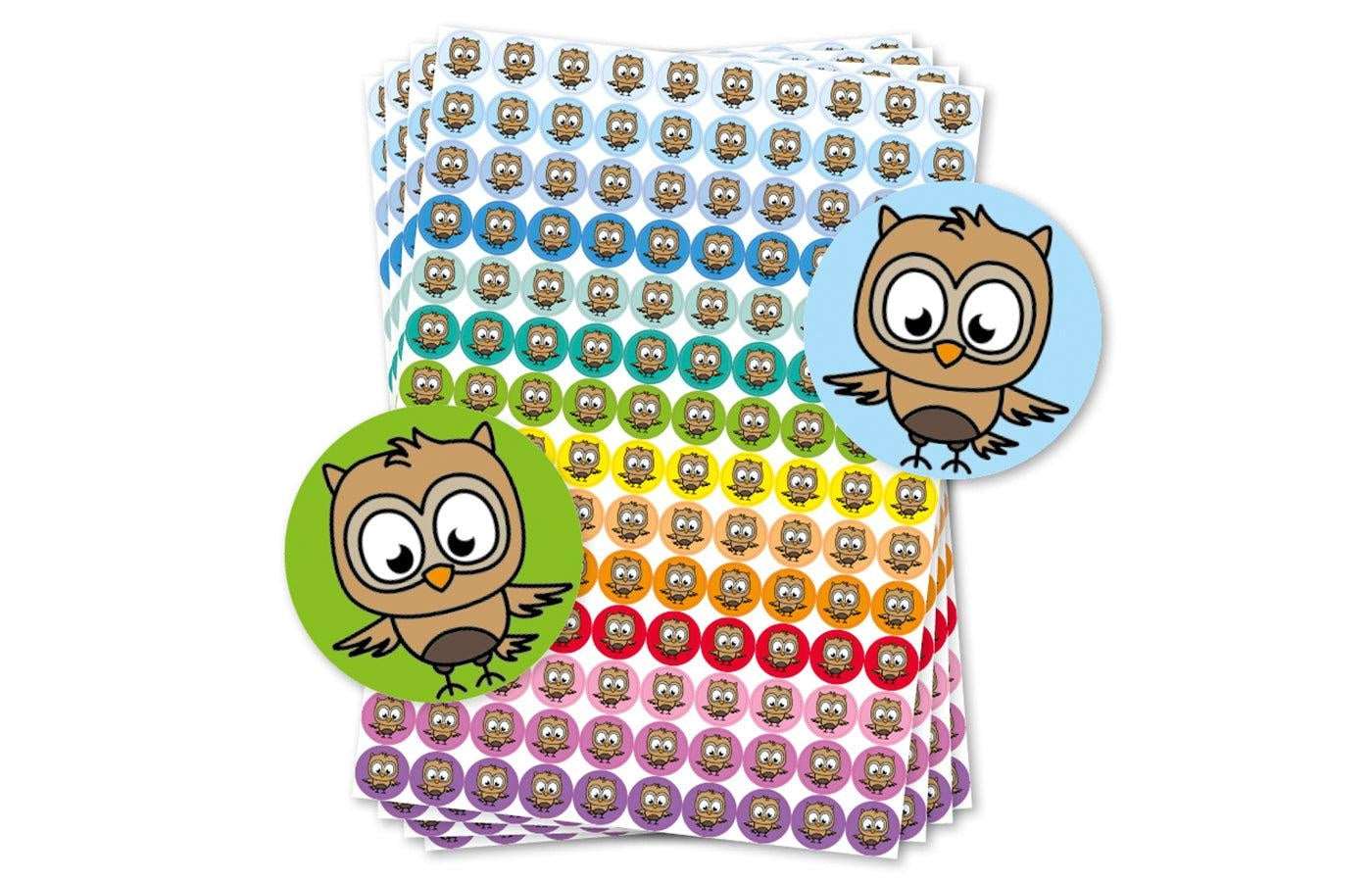 Beloningsstickers - uil