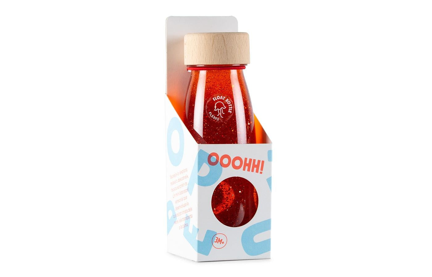 Sensorische Float Bottle - oranje