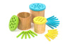 Kleur-sorteer-potten