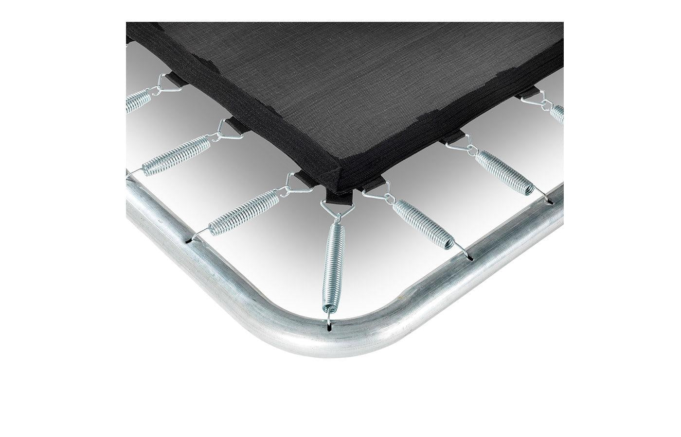 Trampoline met veiligheidsnet (rechthoek)