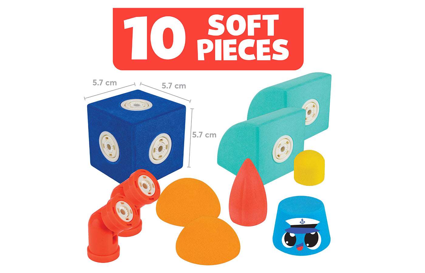 Blockaroo - boot - 10 stuks