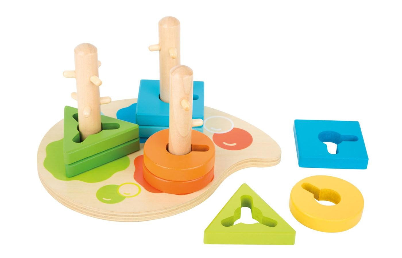 Kleuren en vormen oriëntatiespel