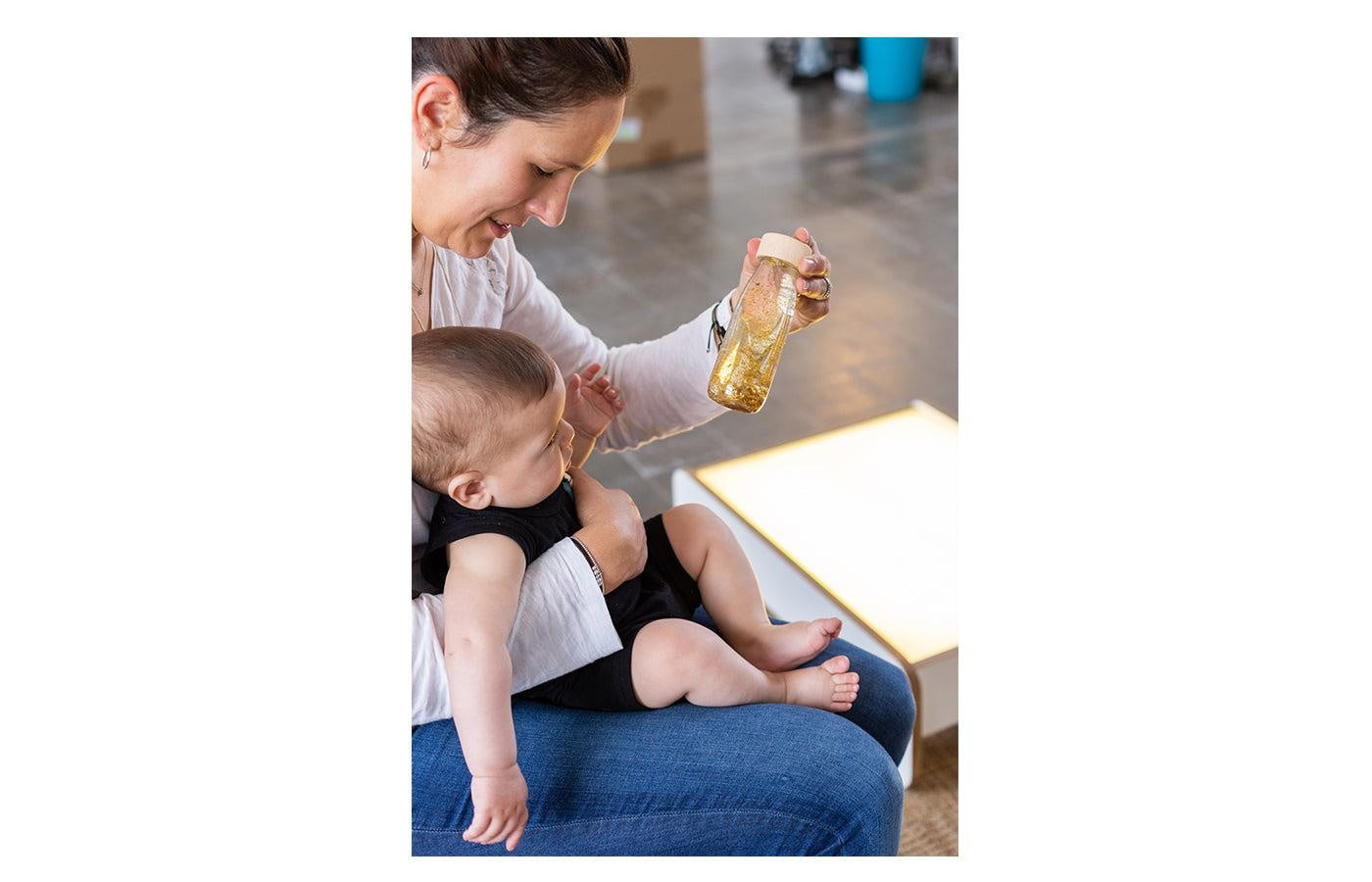 Sensorische Float Bottle - goud