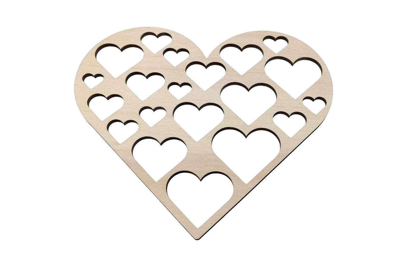 Inlegpuzzel - hartjes