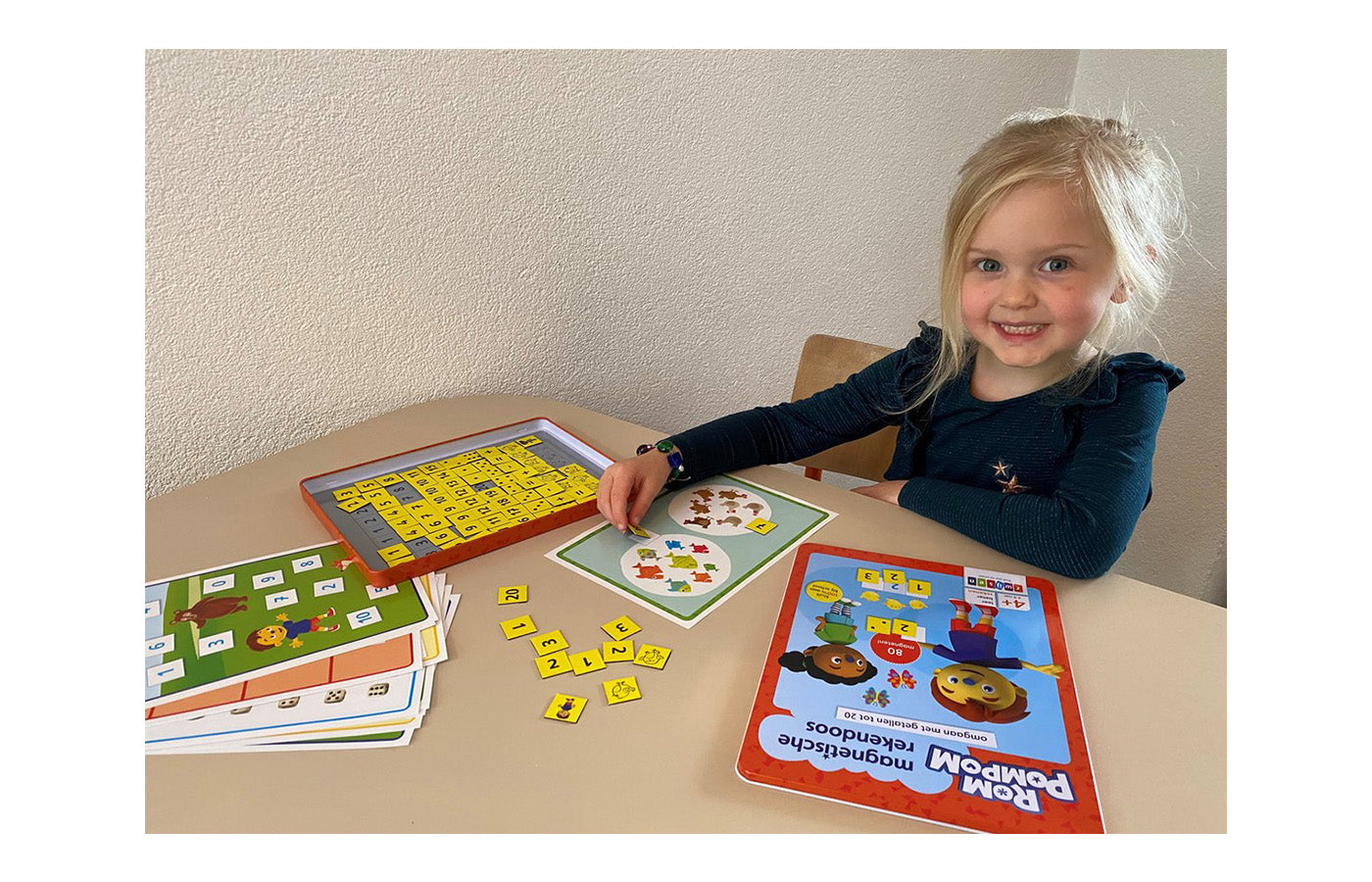 Rompompom - magnetische rekendoos