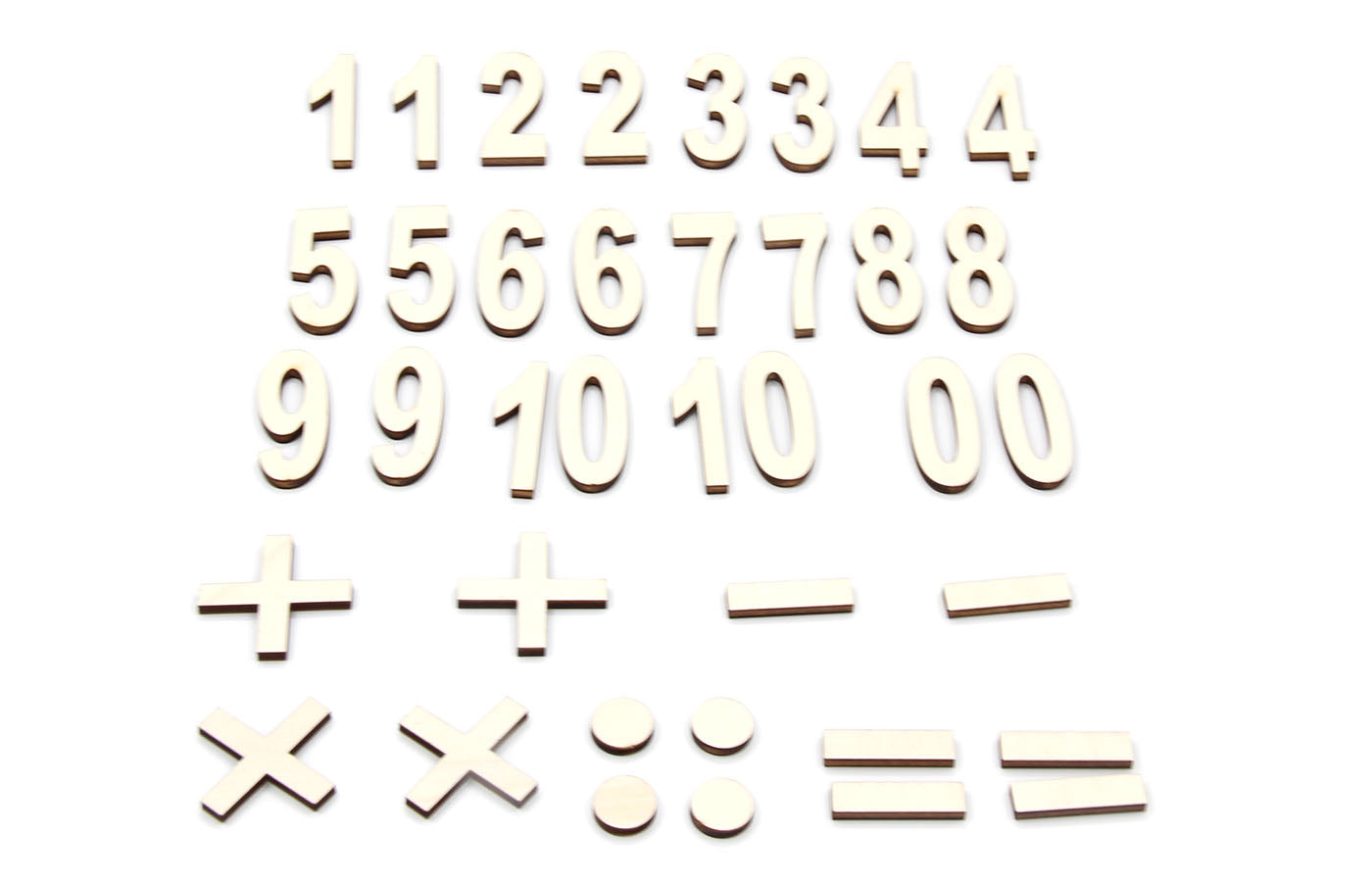 Sommen tienveld (2 x 5)