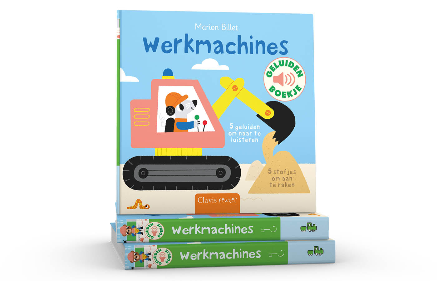 Werkmachines - Billet (voel- en geluidenboekje)