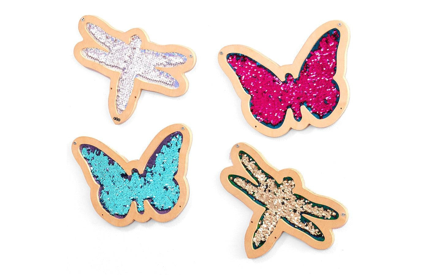 Sensorische vlinder en libel muurborden  (4)