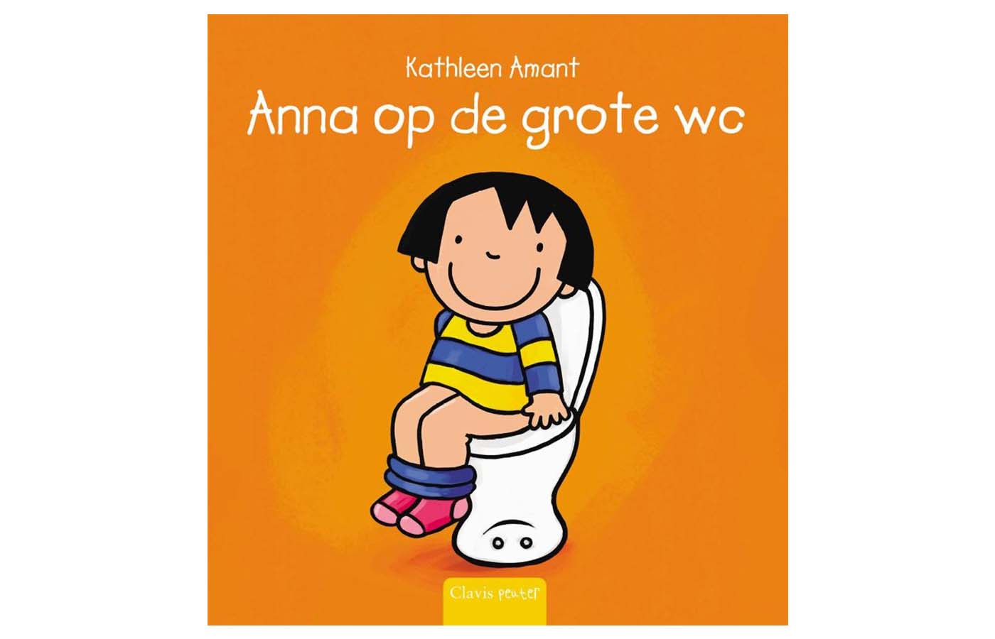 Anna op de grote wc - Amant