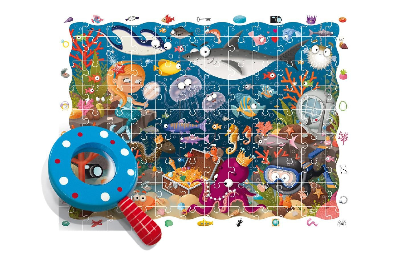 Detective puzzel - 'onder de zee'