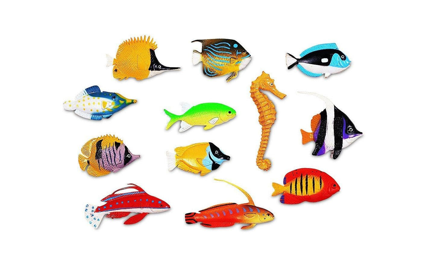Kleurrijke vissen sorteerset